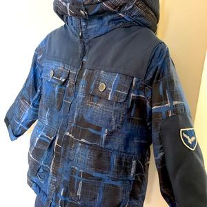 Hawks & Co. matching snow bib and Jacket size 12 M